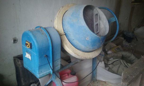 Málo používaná stavební míchačka 220V na prodej (Uherské Hradiště)